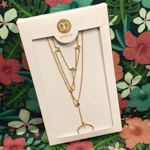 Brand New Gorjana Gold Ring to Wrist Bracelet